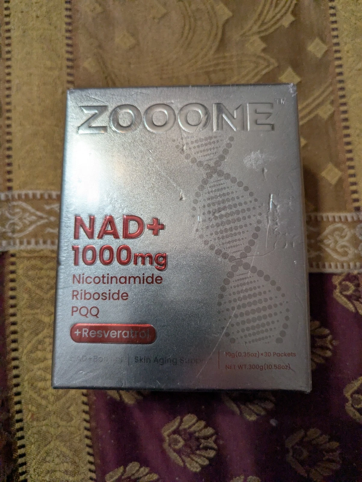 Zooone NAD+ 1000MG Nicotinamide Riboside PQQ +Resveratrol 30 Packets New
