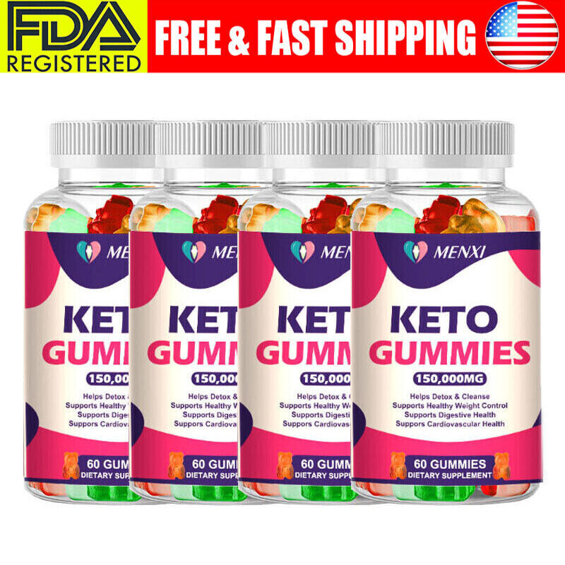 Keto Diet Gummies Fat Burner Weight Loss Supplement Detox Cleansing Gummy 60pcs