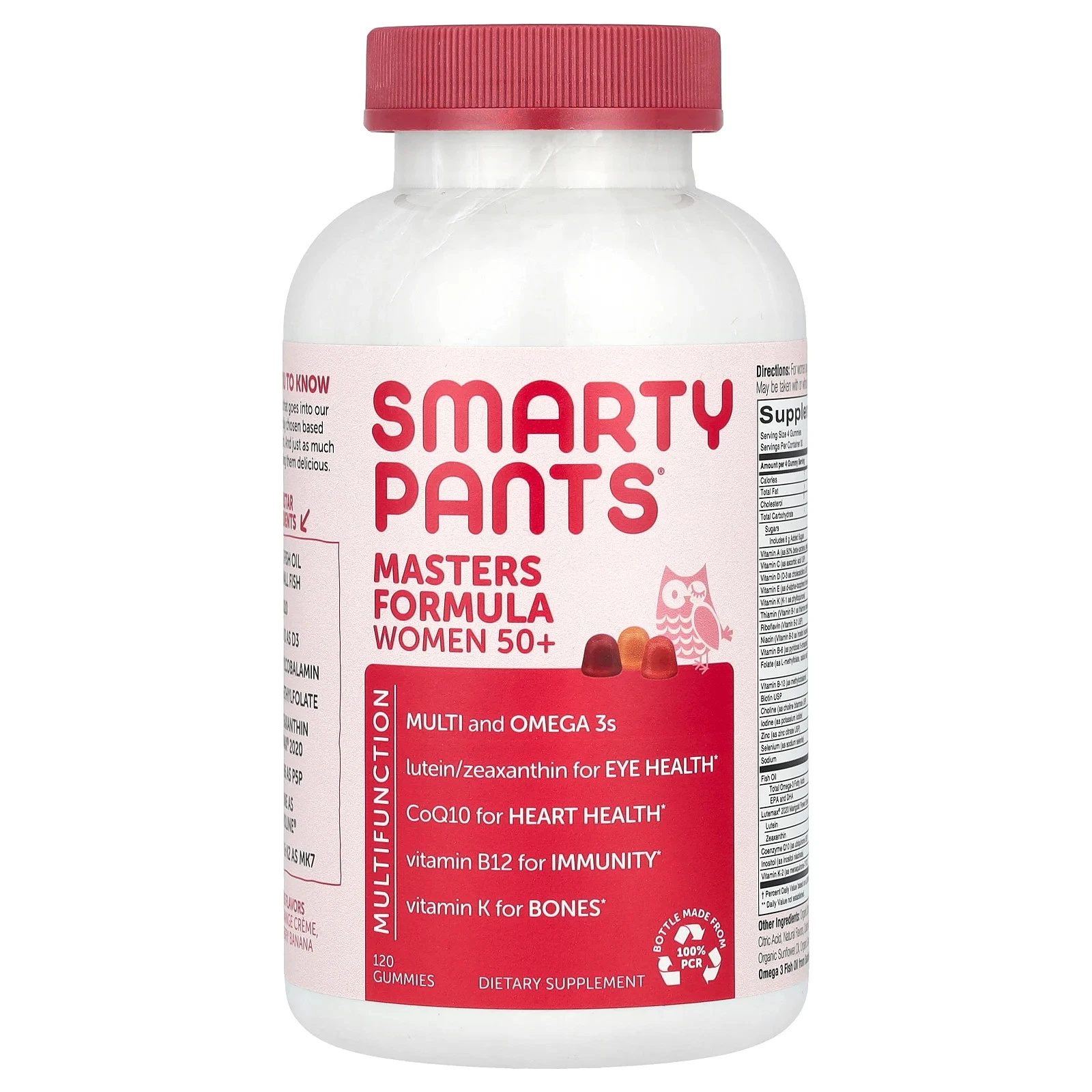 Masters Formula Women 50+, Blueberry, Orange Creme, and Strawberry Banana, 120