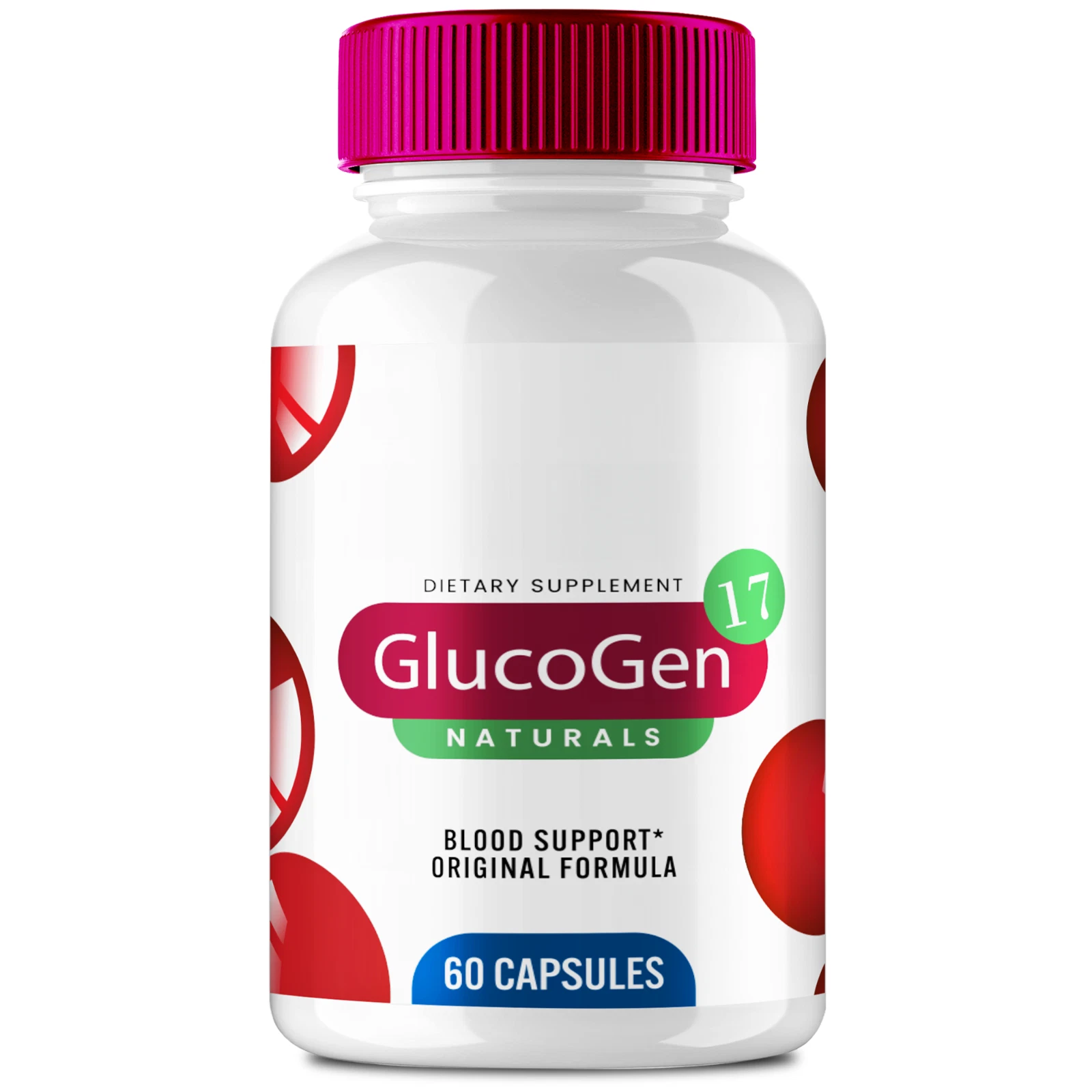 Glucogen17 Blood Capsules, Advanced Healthy Circulation & Stable Levels 60ct