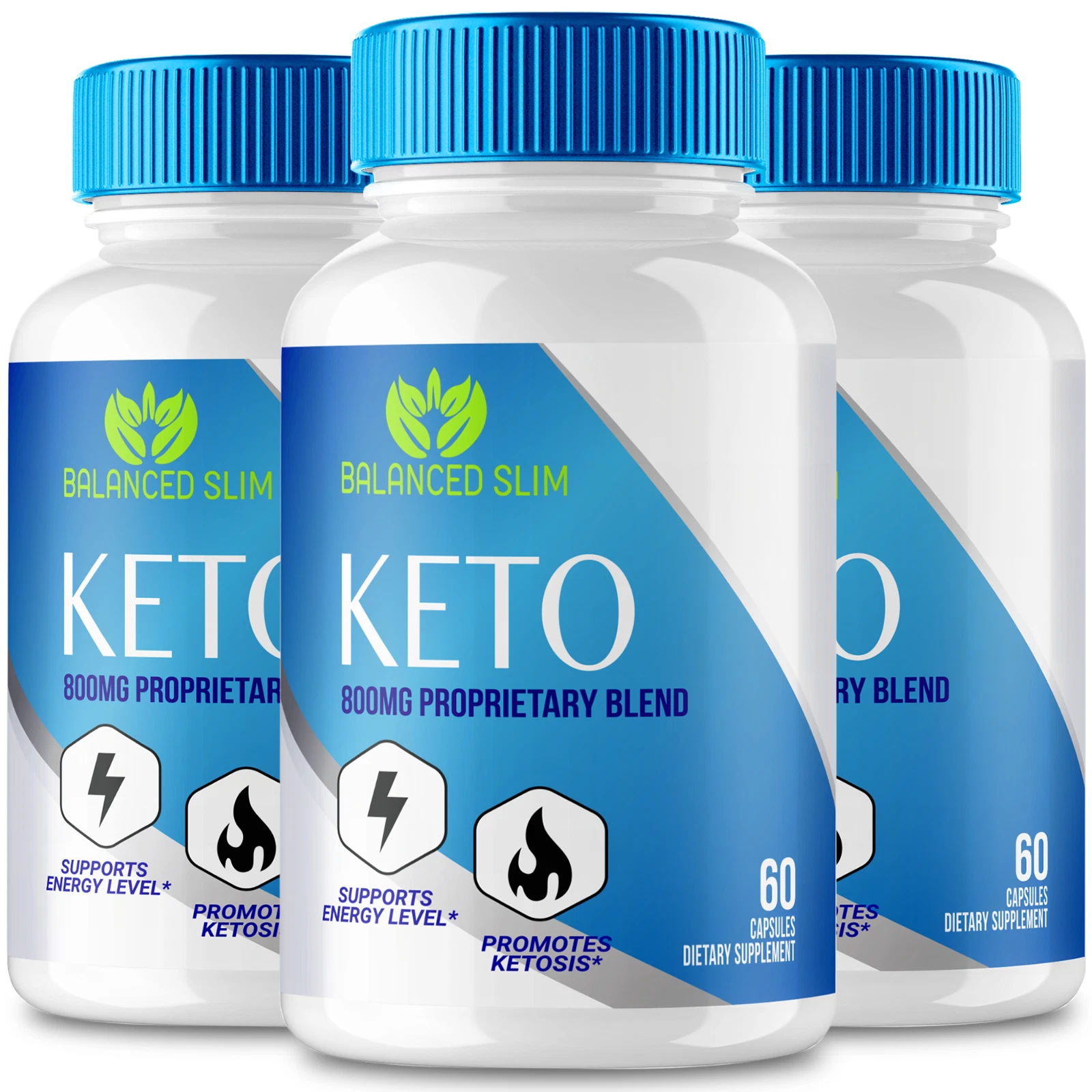 (3 Pack) BalancedSlim Advanced Weight Loss Keto Pills to Burn Fat for Energy