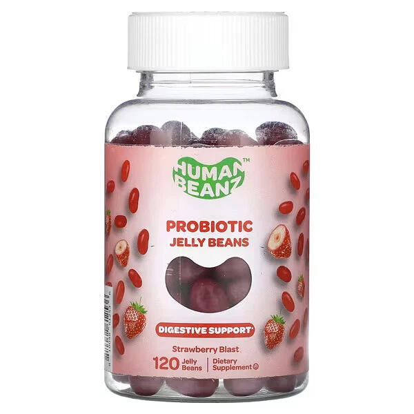 Human Beanz Supp, Jlly Beans, Probiotic - 120 ct