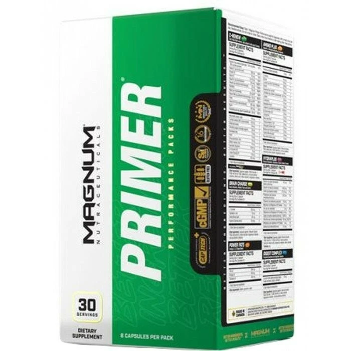 Magnum Nutraceuticals Primer Performance Packs Revised health, wellness