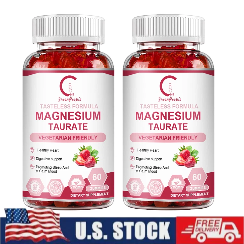 Magnesium Complex 1800mg, 120 Gummies - Gluten Free and Non-GMO