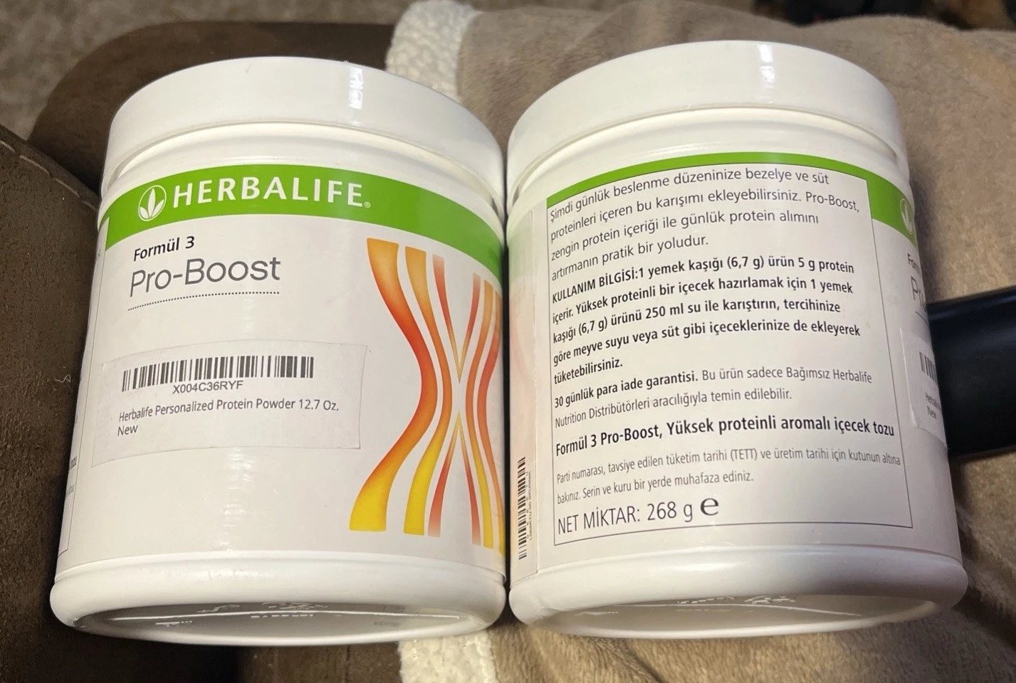 Herbalife Formula 3 Pro-Boost Personalized Protein Turkish Label, ** 2 Pack **