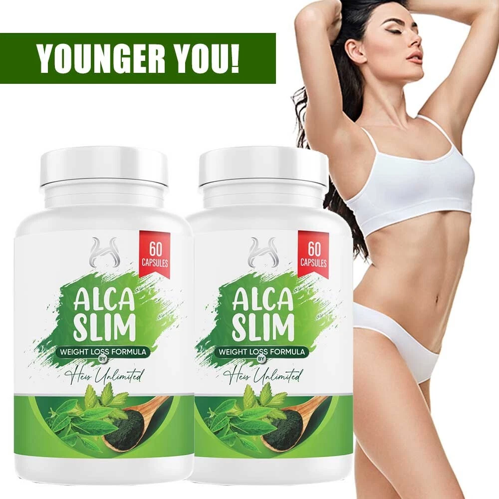Alcaslim Body Slimmer Capsules 2 Pack – Burn Fat & Boost Metabolism