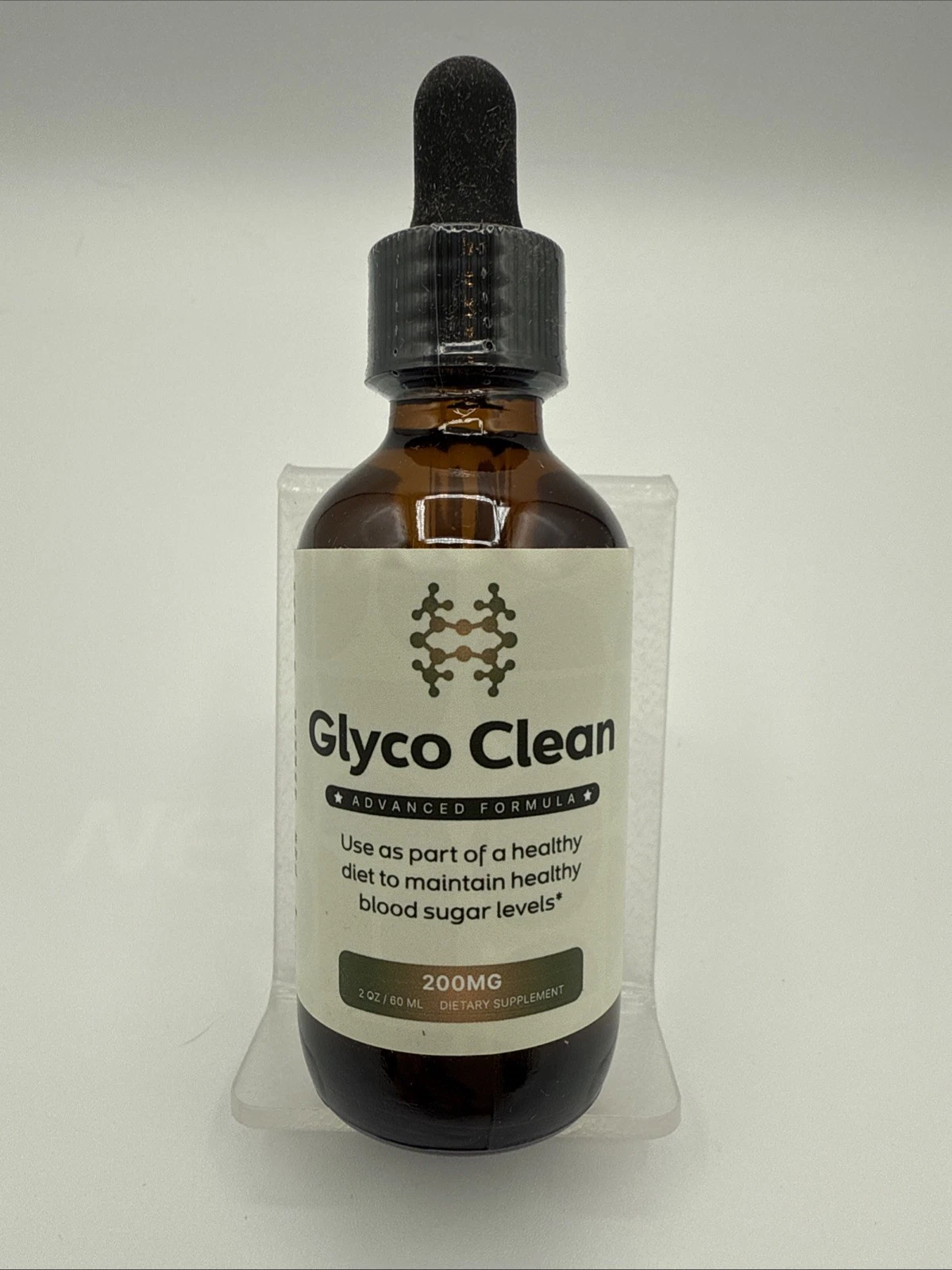 Glyco Clean Advanced Formula Healthy Diet Blood Sugar Levels 2oz Supplement