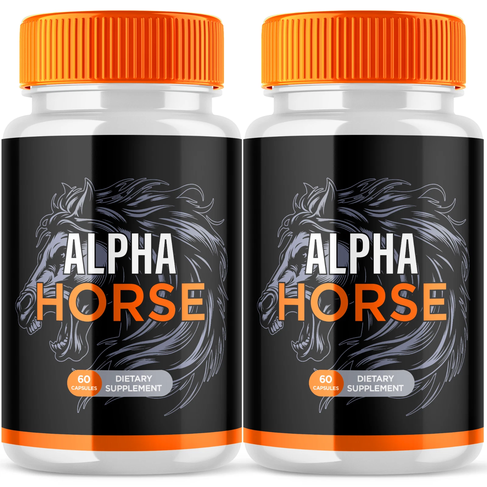 Alpha Horse Pills For Men Advanced Vitality Support Supplement 120 Capsules