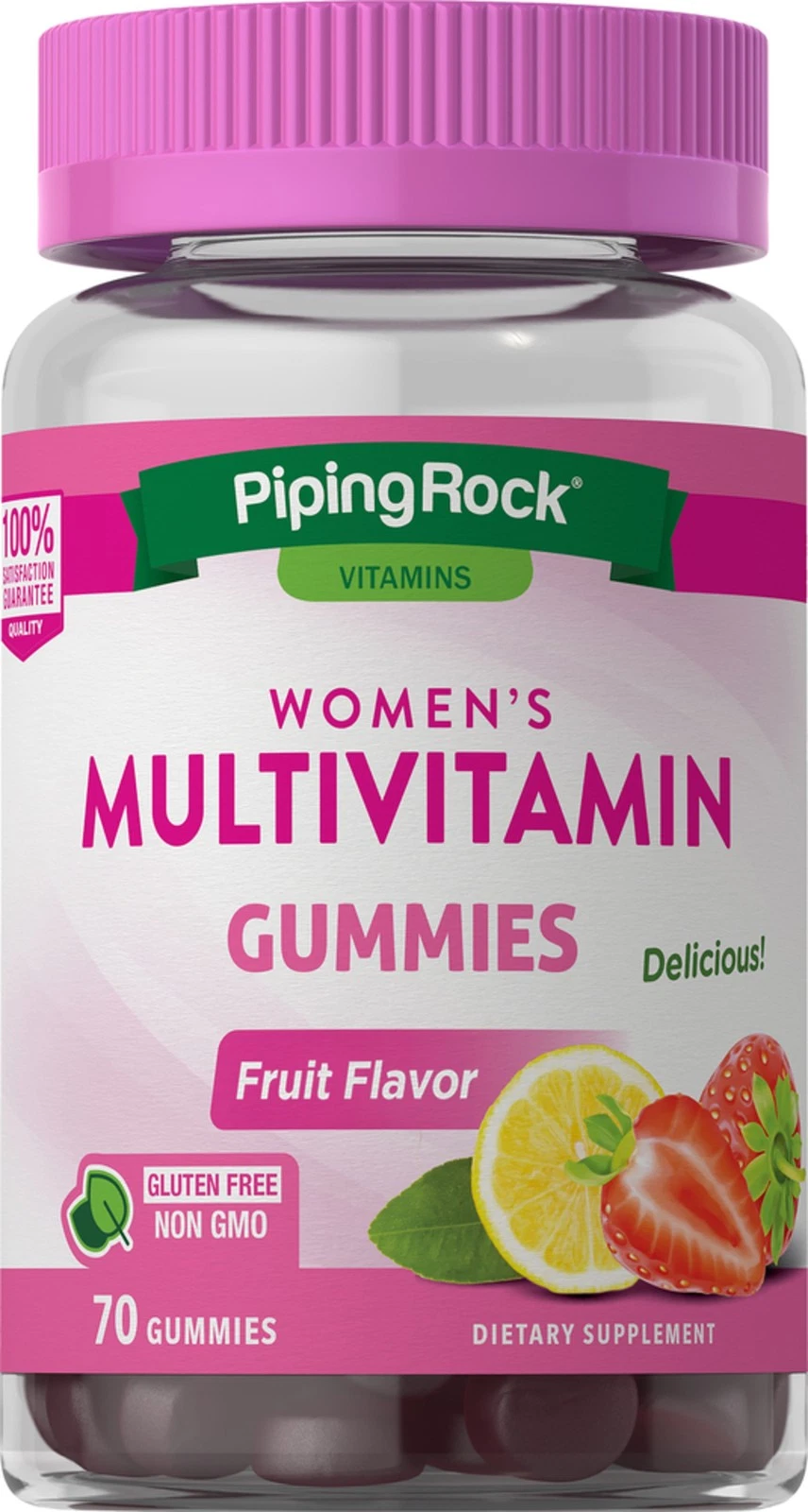 Women's Multivitamin & Collagen Gummies | 70 Count | by Piping Rock