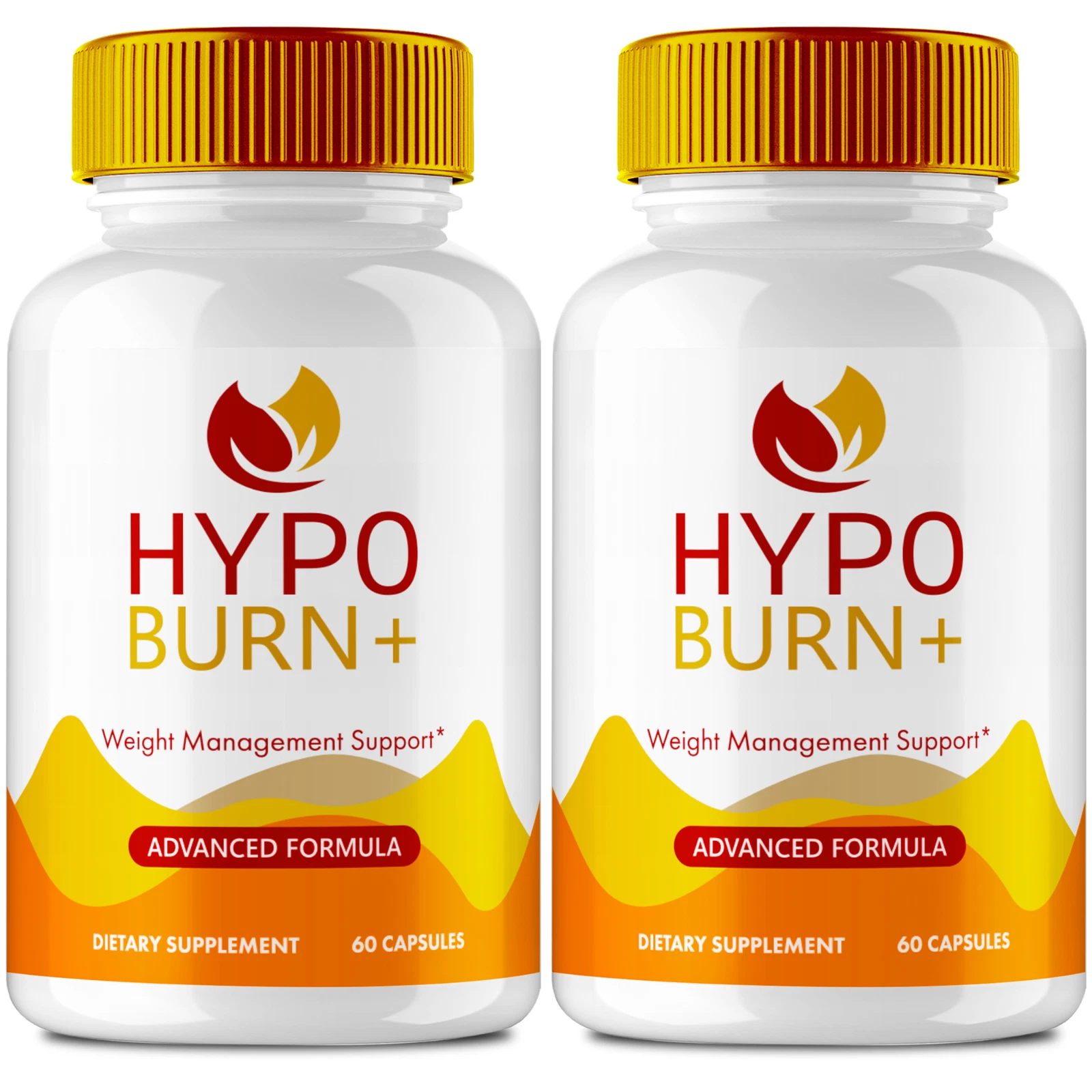 (2 Pack) Hypo Burn+ Weight Loss Pills, HypoBurnPlus Advanced Fat Burning Formula