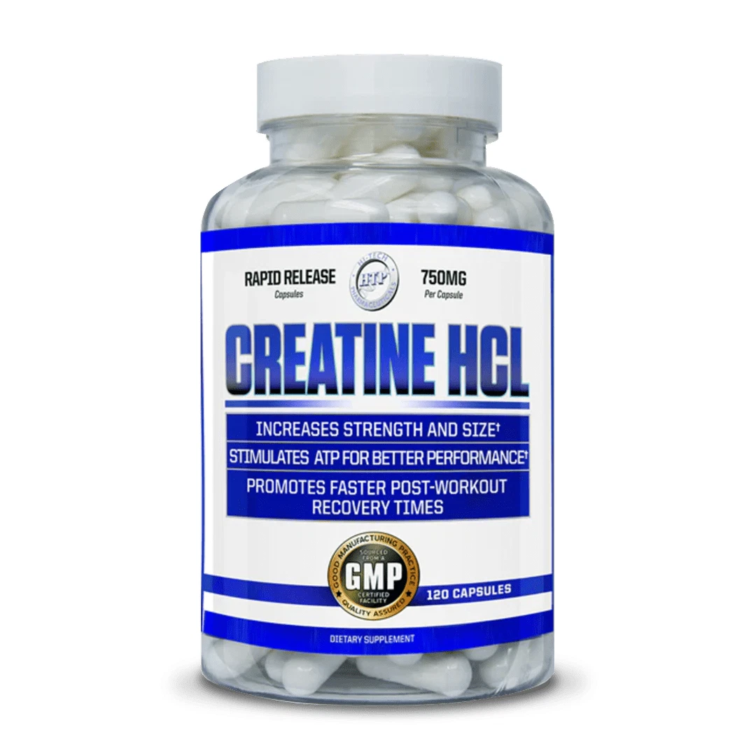 Hi-Tech Pharmaceuticals - Creatine HCl - 120 Capsules