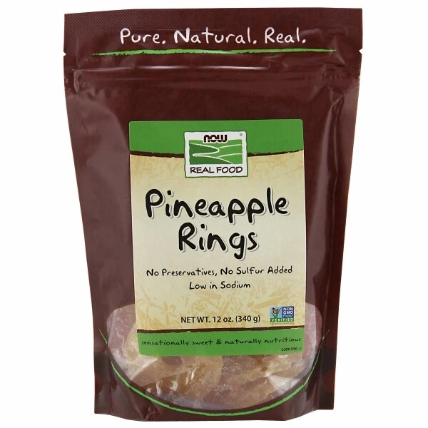 Pineapple Rings 340g 12 Oz By Now Foods