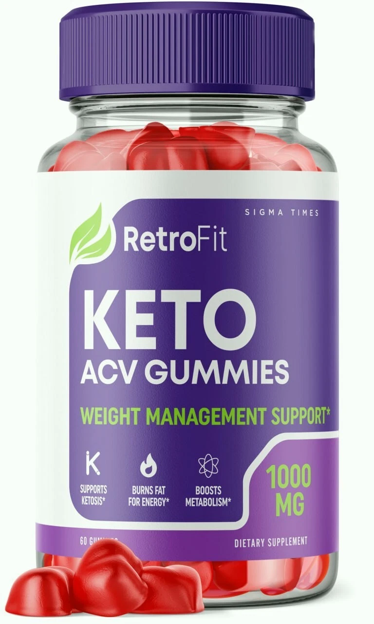 (1 Bottle) RetroFit Keto Gummies - Keto ACV Gummies for Advanced Weight Loss