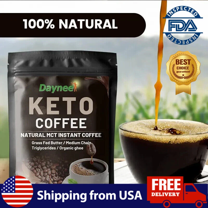 Keto slimming coffee for healthy weight loss, fast shipping to the United States