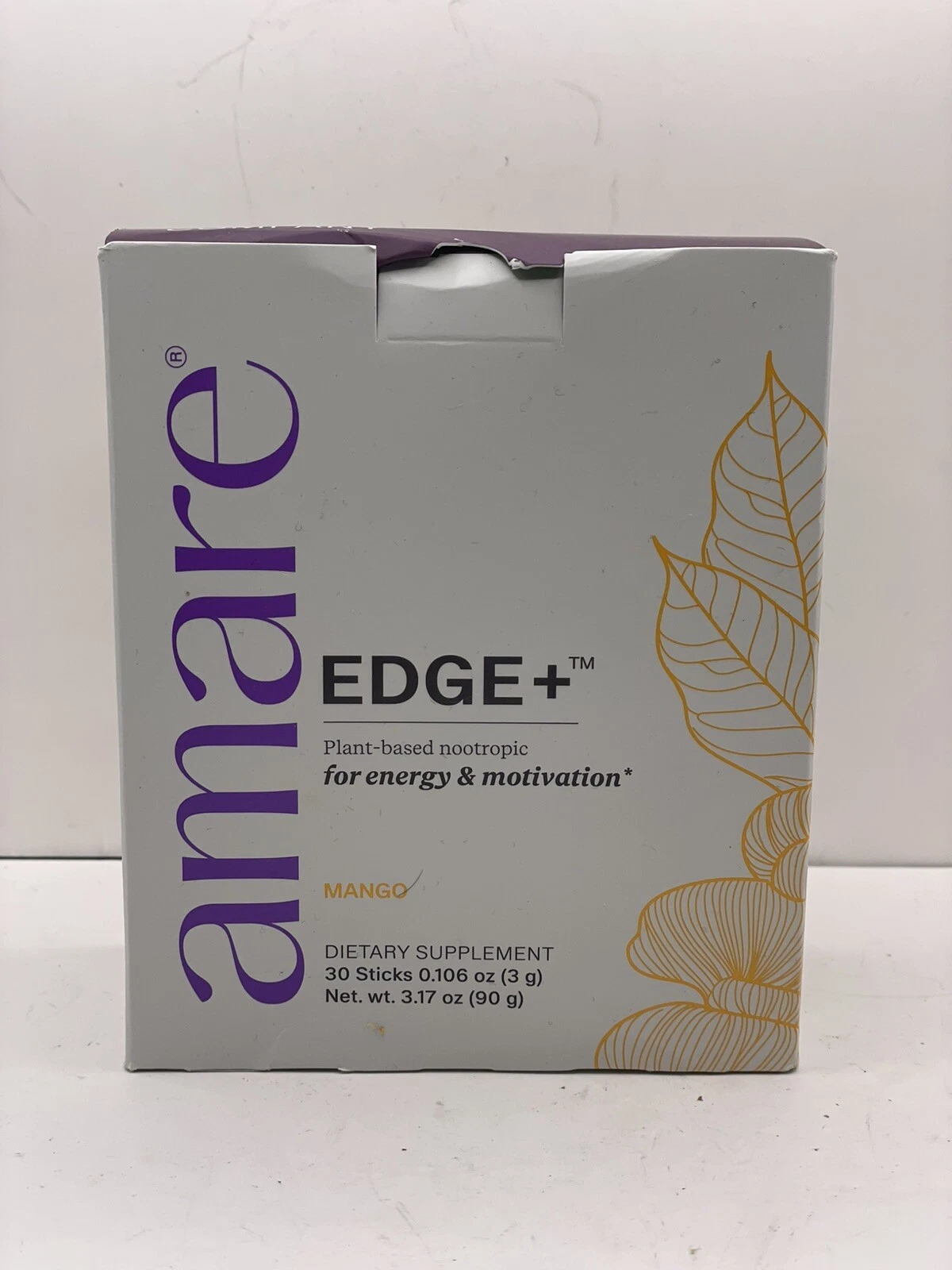 Amare Global Edge+ MANGO, 30 Sticks/Servings - Exp 11/2026