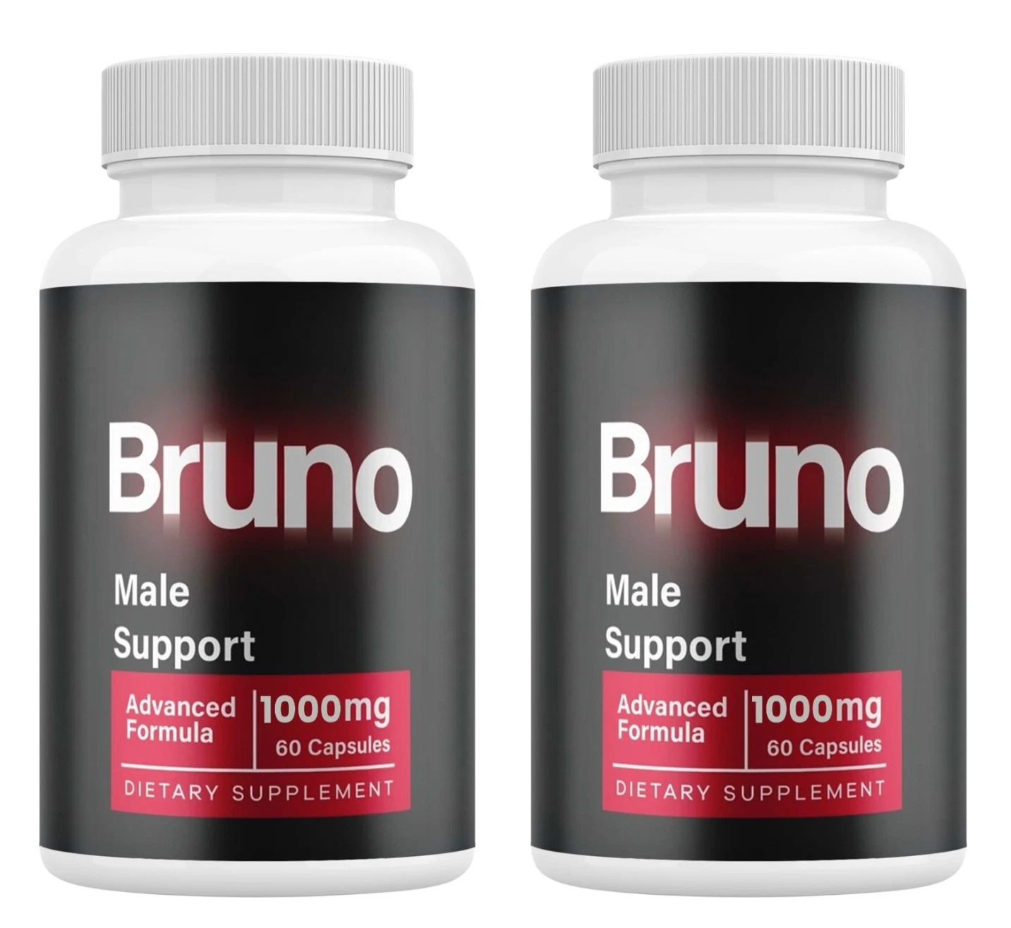 (2 Pack) Bruno Pills for Men, Advanced Male Performance & Energy Pills