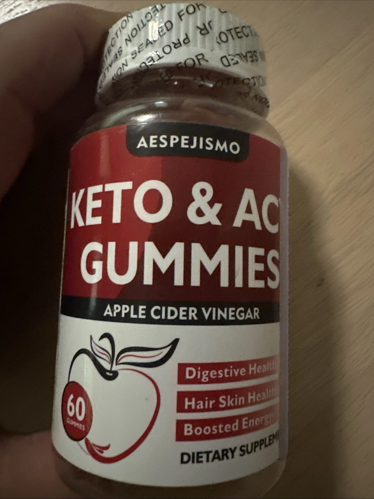 Keto + ACV Gummies Weight Loss 60 Gummies Apple Cider Vinegar Gummies
