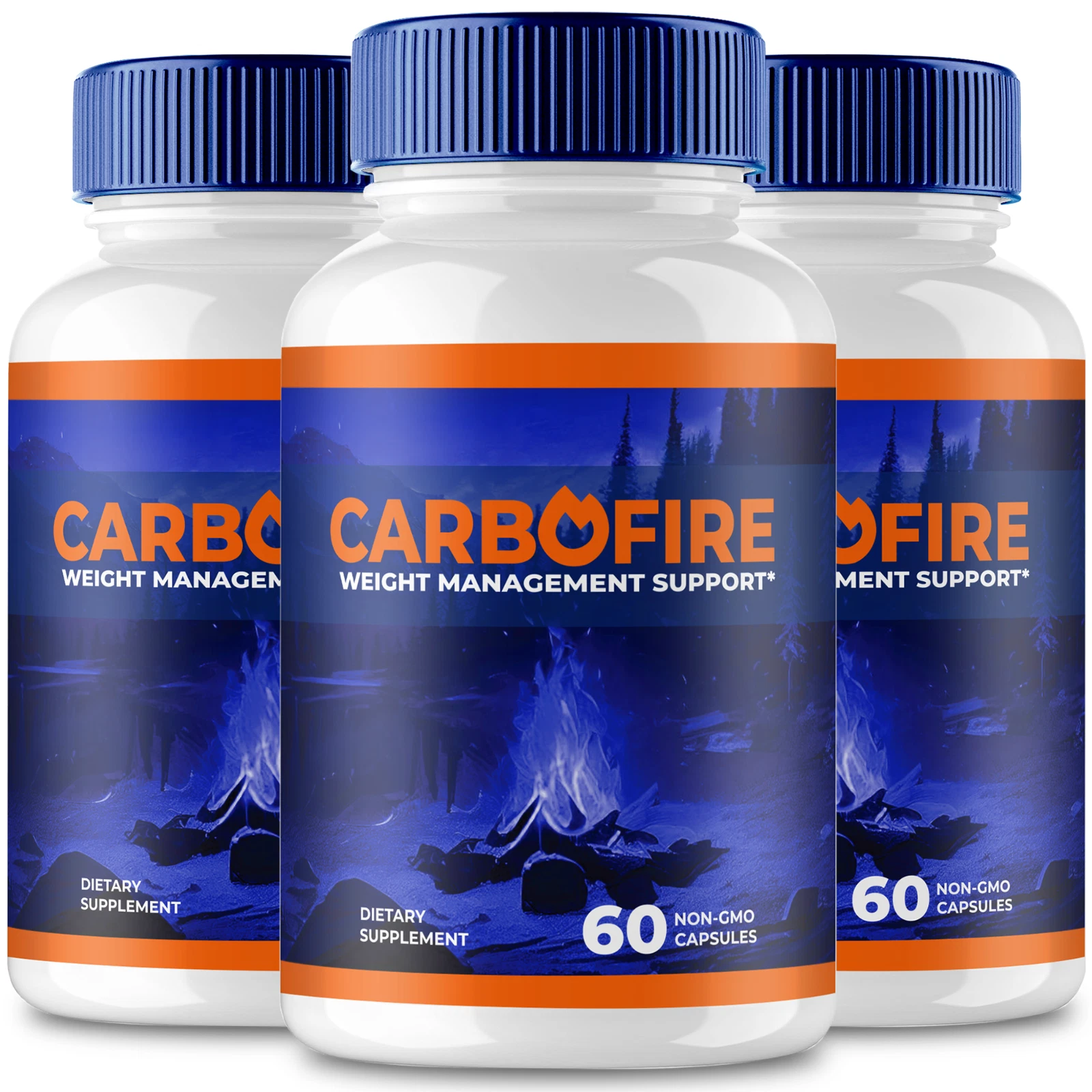 (3 Pack) Carbofire Keto Capsules, Carbo fire Advanced Pills Support Weight Losst