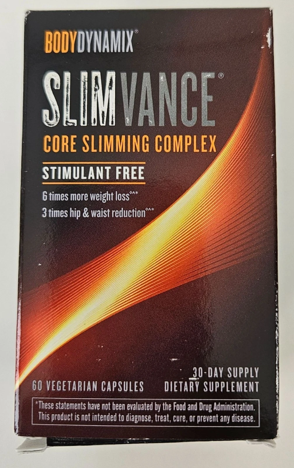 Bodydynamix Slimvance Core Slimming Complex 60 Caps Stimulant