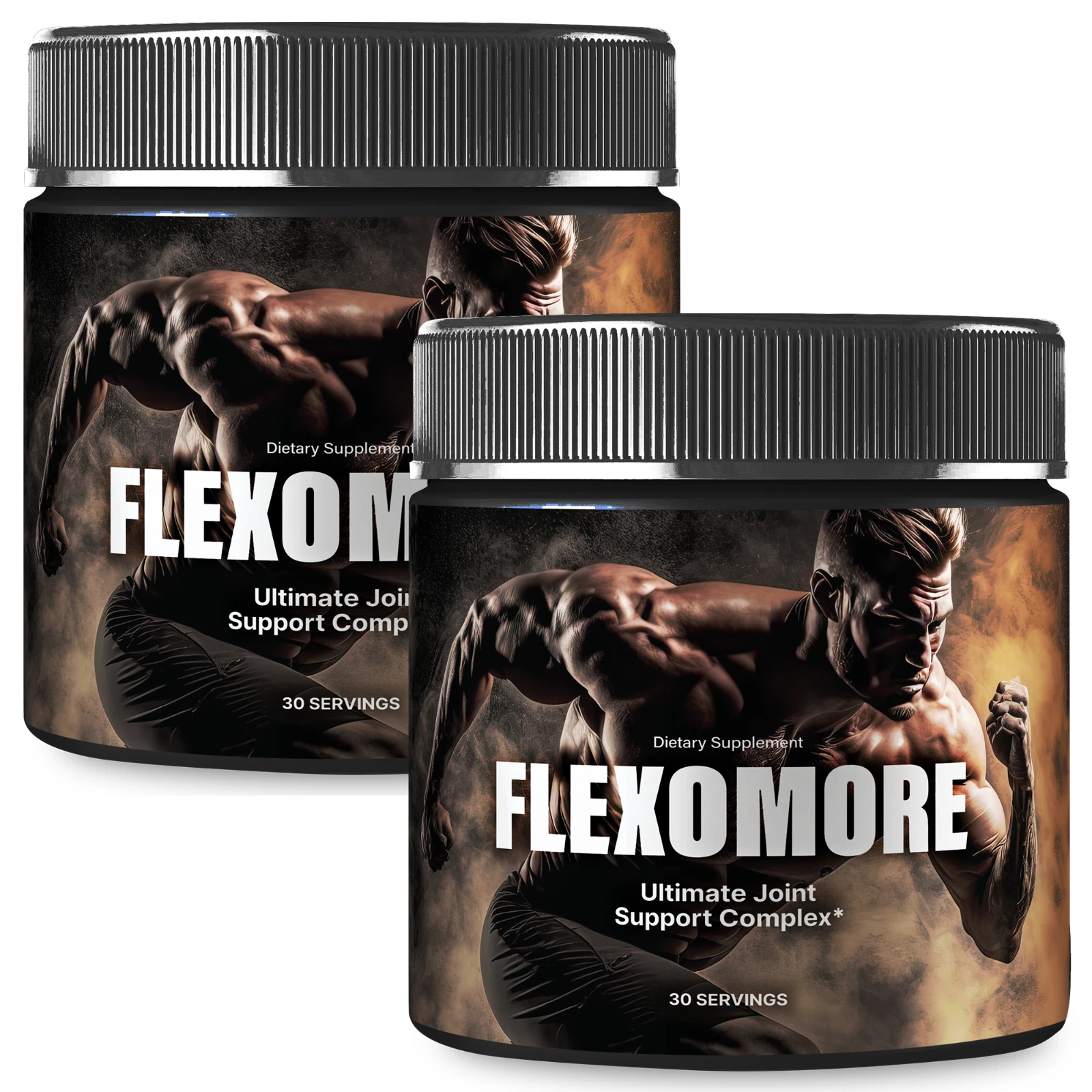 (2 Pack) Flexomore Joint Health Powder, Bones & Joint Support Supplement