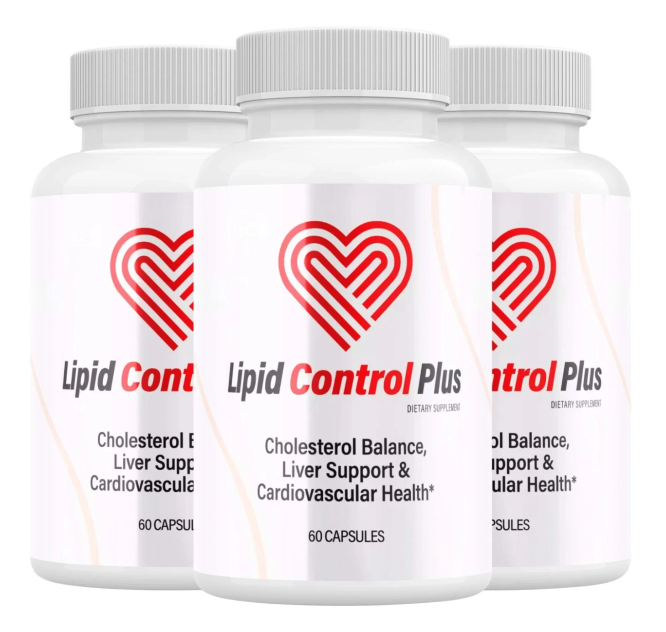 (3 Pack) Lipid Control Plus Blood Sugar & Blood Balance Support Pills