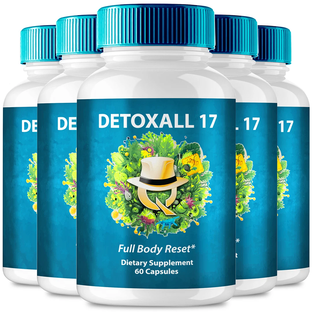 DetoxAll 17 Immune Support Capsule - Official Formula (5 Pack)