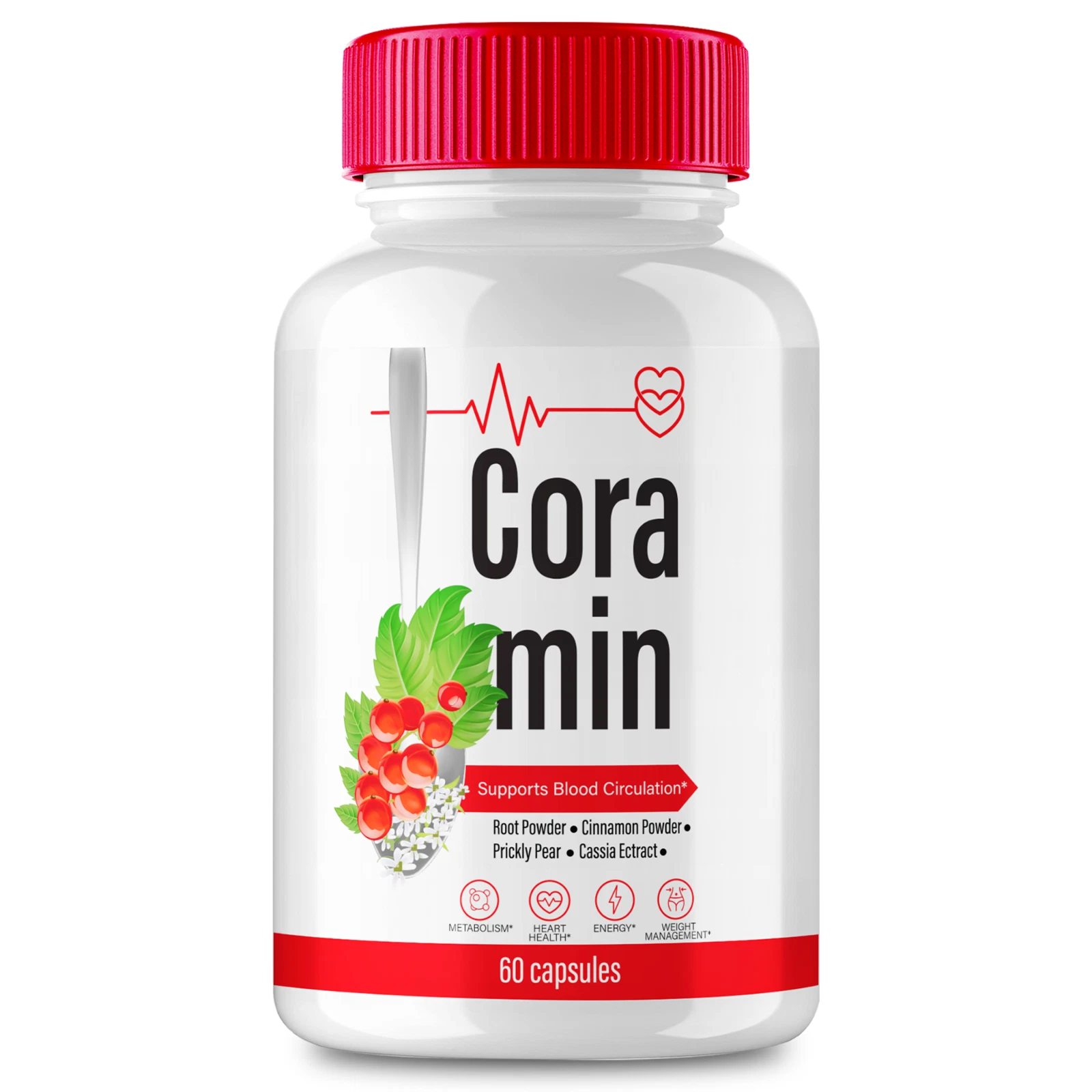 Coramin Advanced Blood Support Pills for Healthy Blood Levels & Circulation 60ct