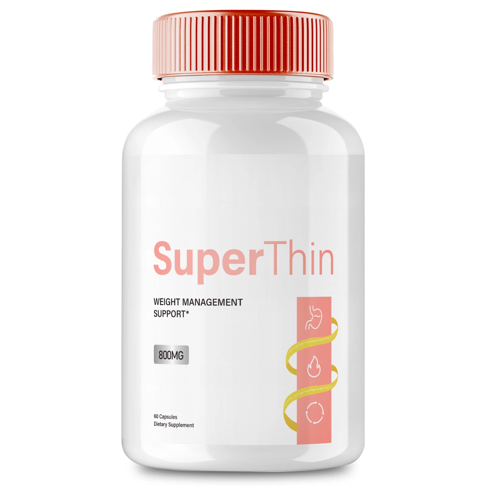 Super Thin Advanced Weight Management Pills to Burn Fat for Energy 60ct