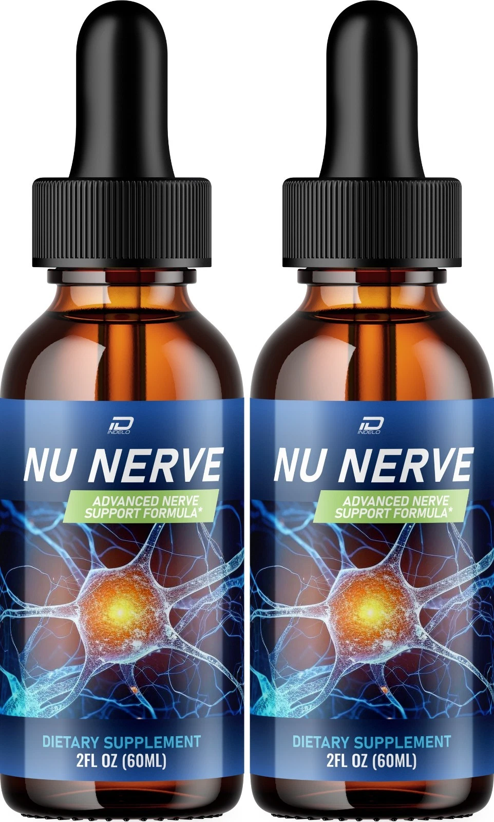 (2 Pack) Nu Nerve – NuNerve Extra Strength All Natural Healthy Organic Support