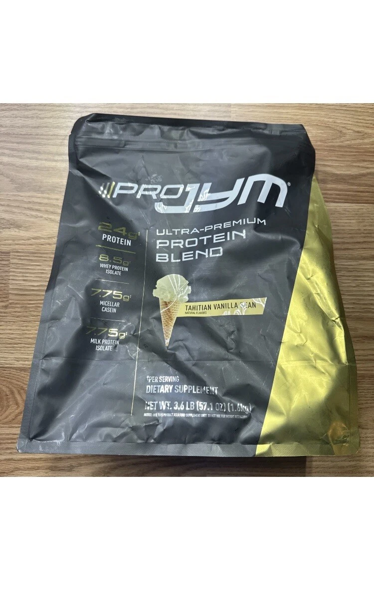 ProJym Ultra-premium Protein Blend Tahitian Vanilla Bean 3.6LB EXP. 4/26