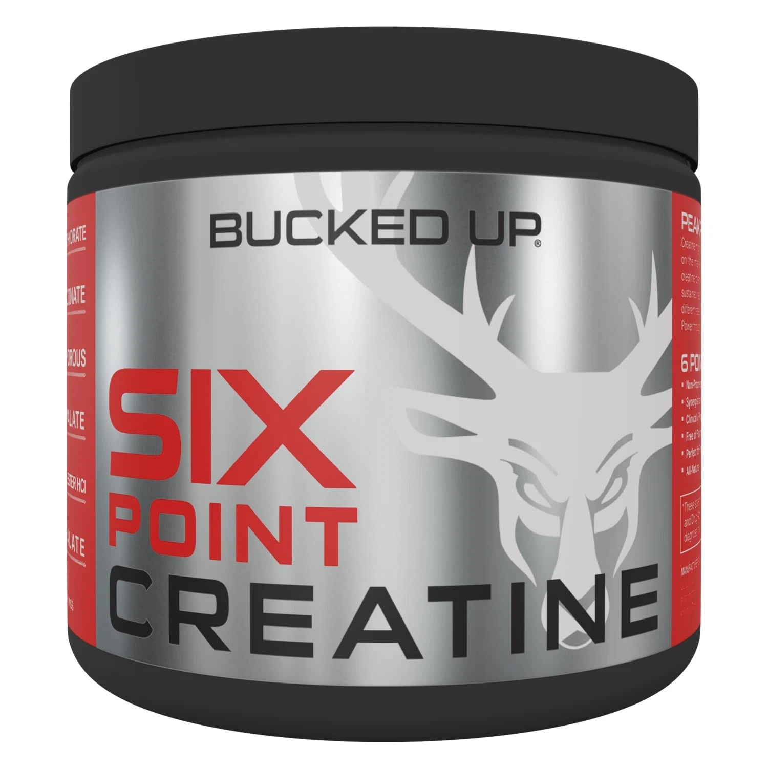 Bucked up Six Point Creatinetm Types of Creatine for Men & Women