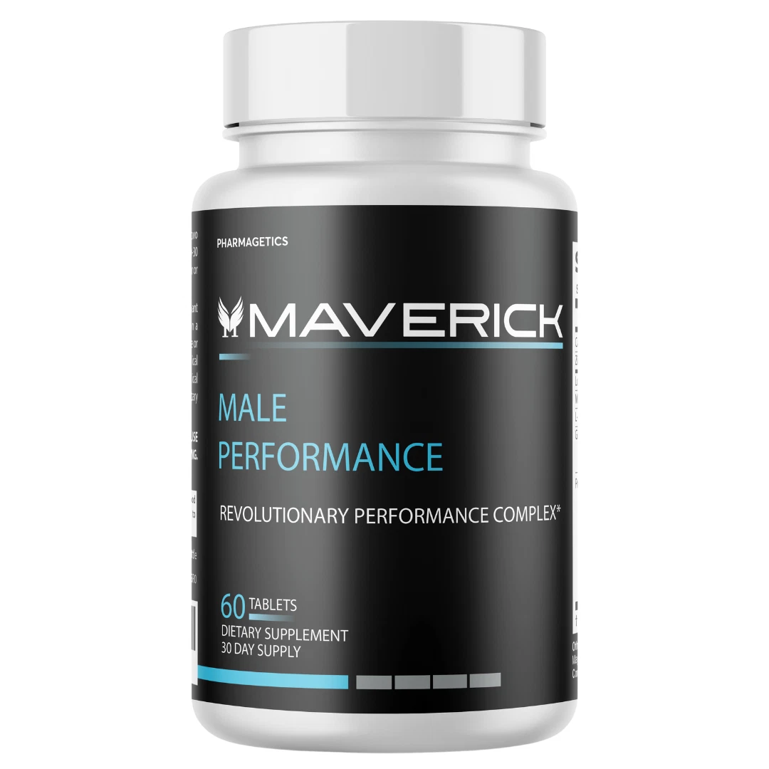 Maverick - Male Performance Support Supplement, Maximum Strength - 60 Tablets