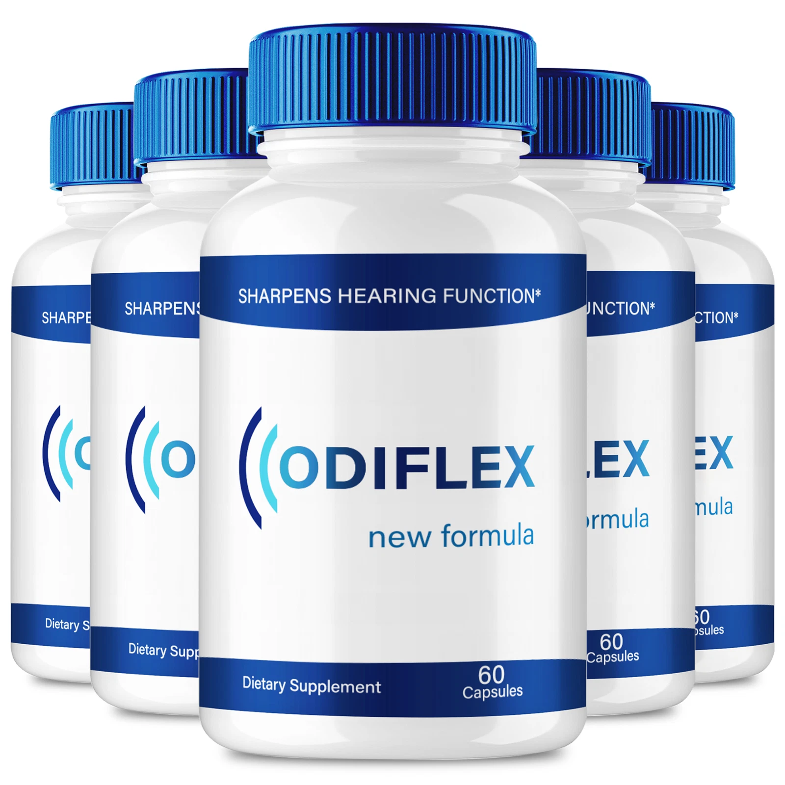 (5 Pack) Odiflex Pills for Enhanced Hearing & Reduced Inflammation