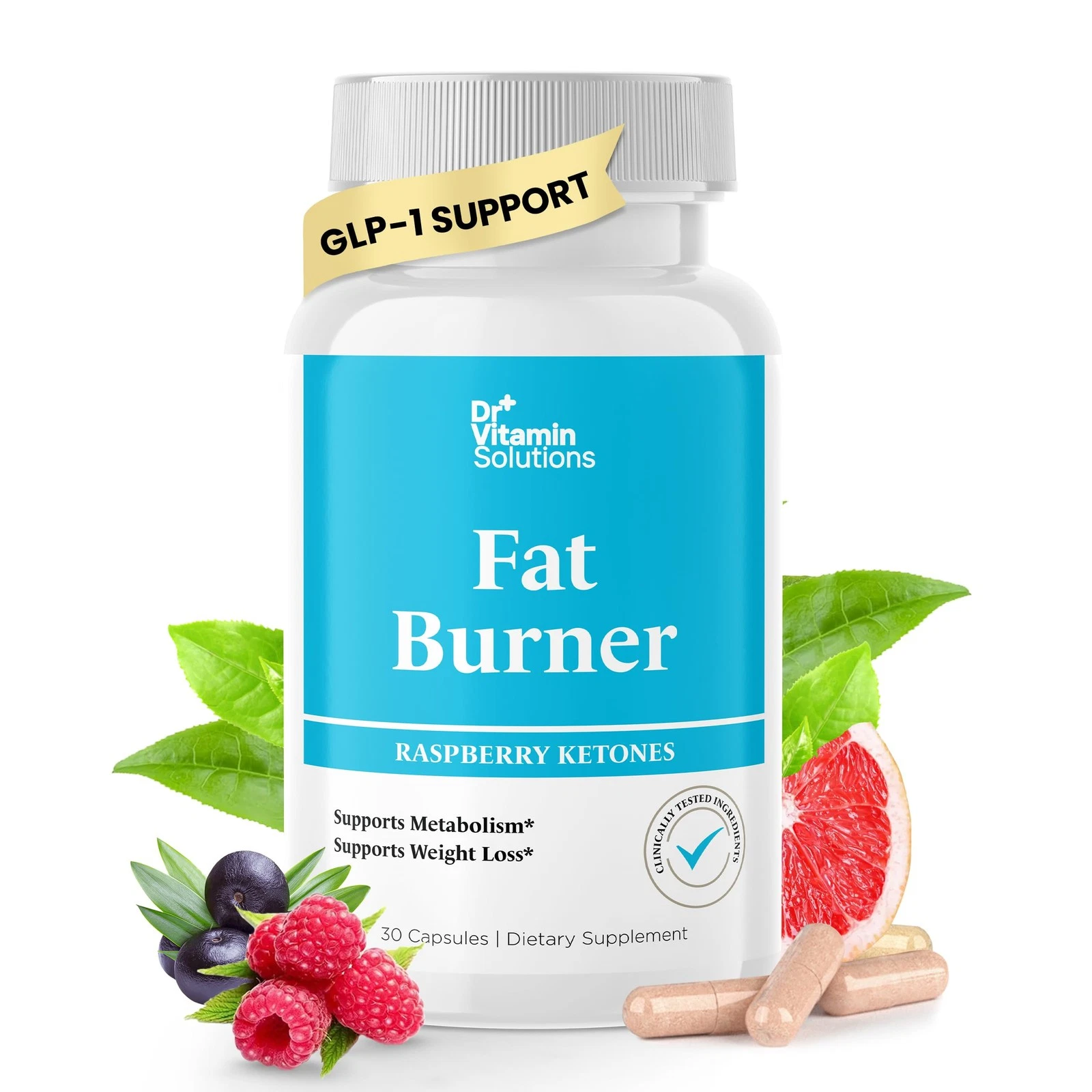 Dr Vitamin Fat Burner for Women with GLP-1 Support - Weight Loss Supplements wit