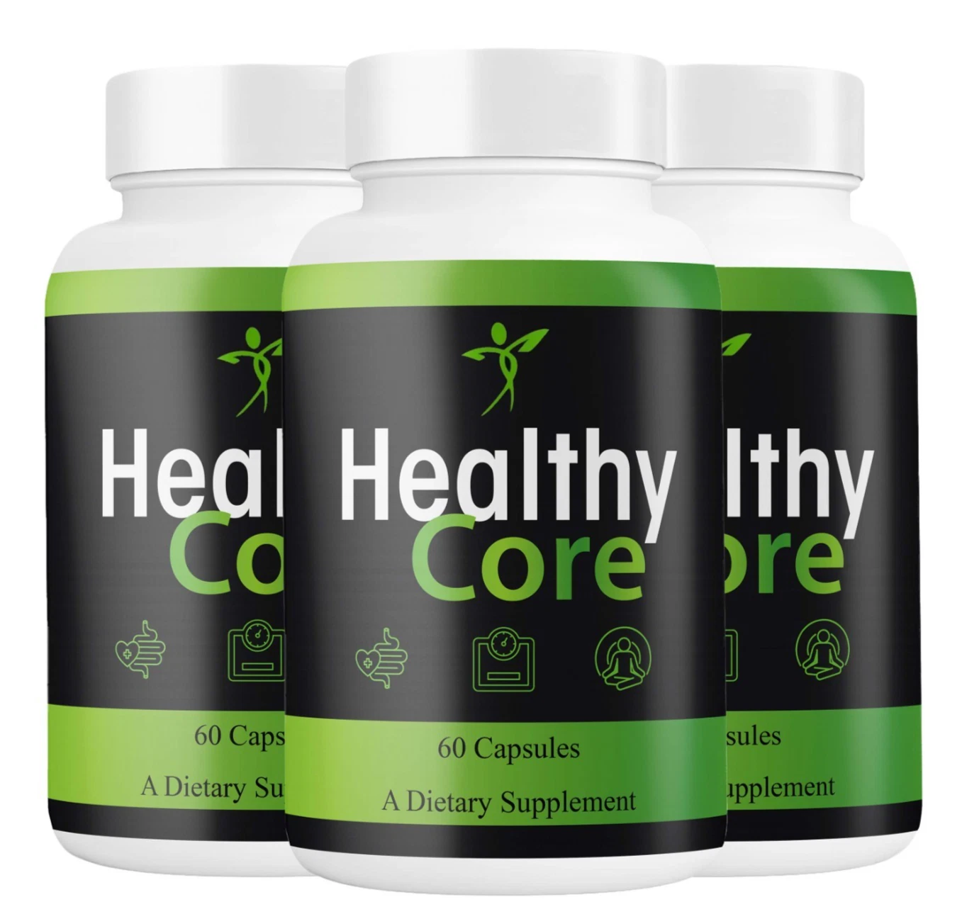 (3 Pack) Healthy Core Weight loss Pills, Advanced HealthyCore Fat Burner Formula