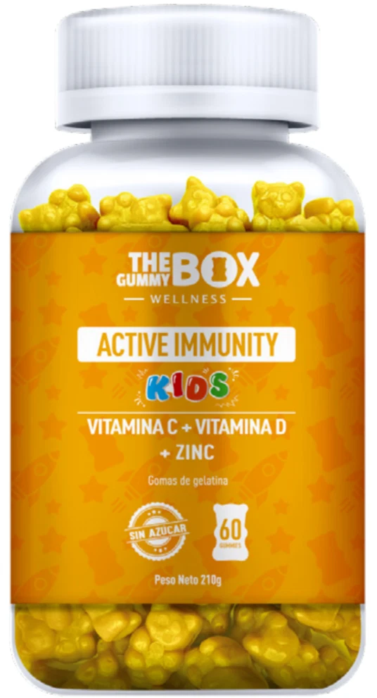 Active Immunity Kids Gummies with Vitamin C, Vitamin D, and Zinc
