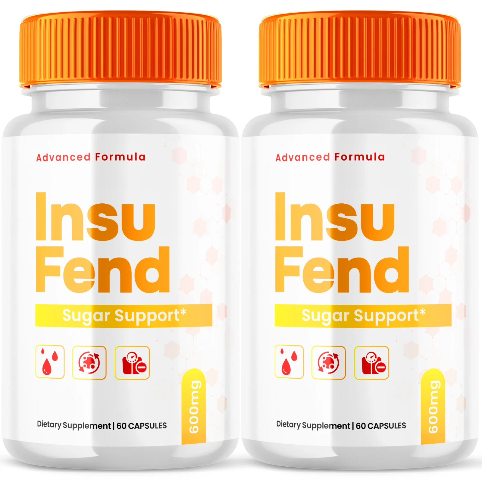 InsuFend Advanced Glycogen Supplement Natural Circulation Support 120 Capsules