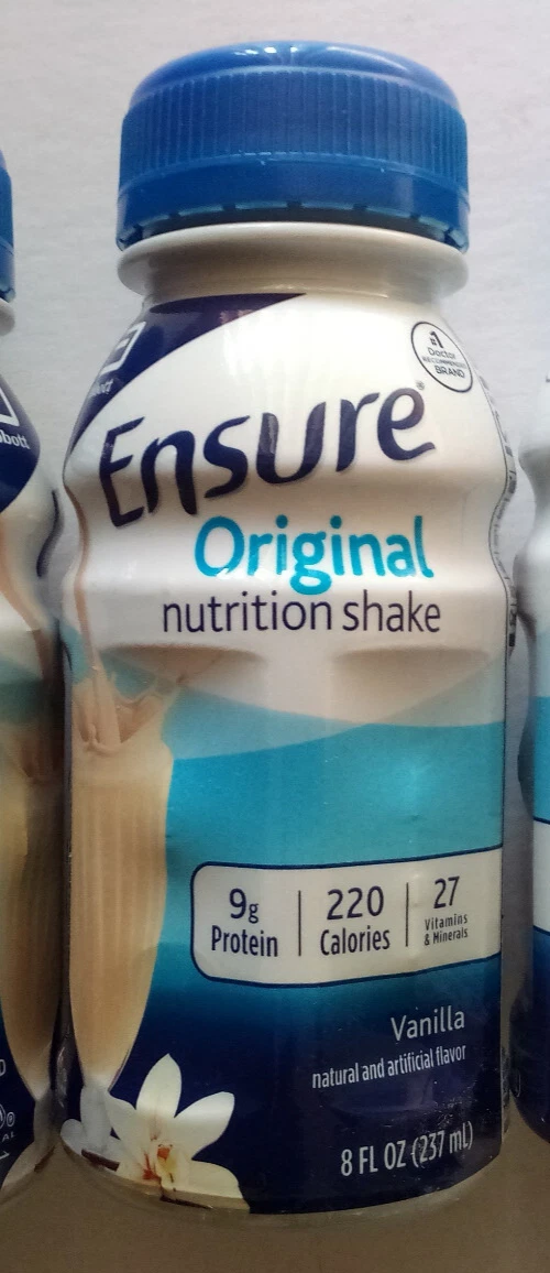 11 x Ensure Original Nutrition Vanilla Shake 8 floz 27 Vitamins 9g Prot ex12/25