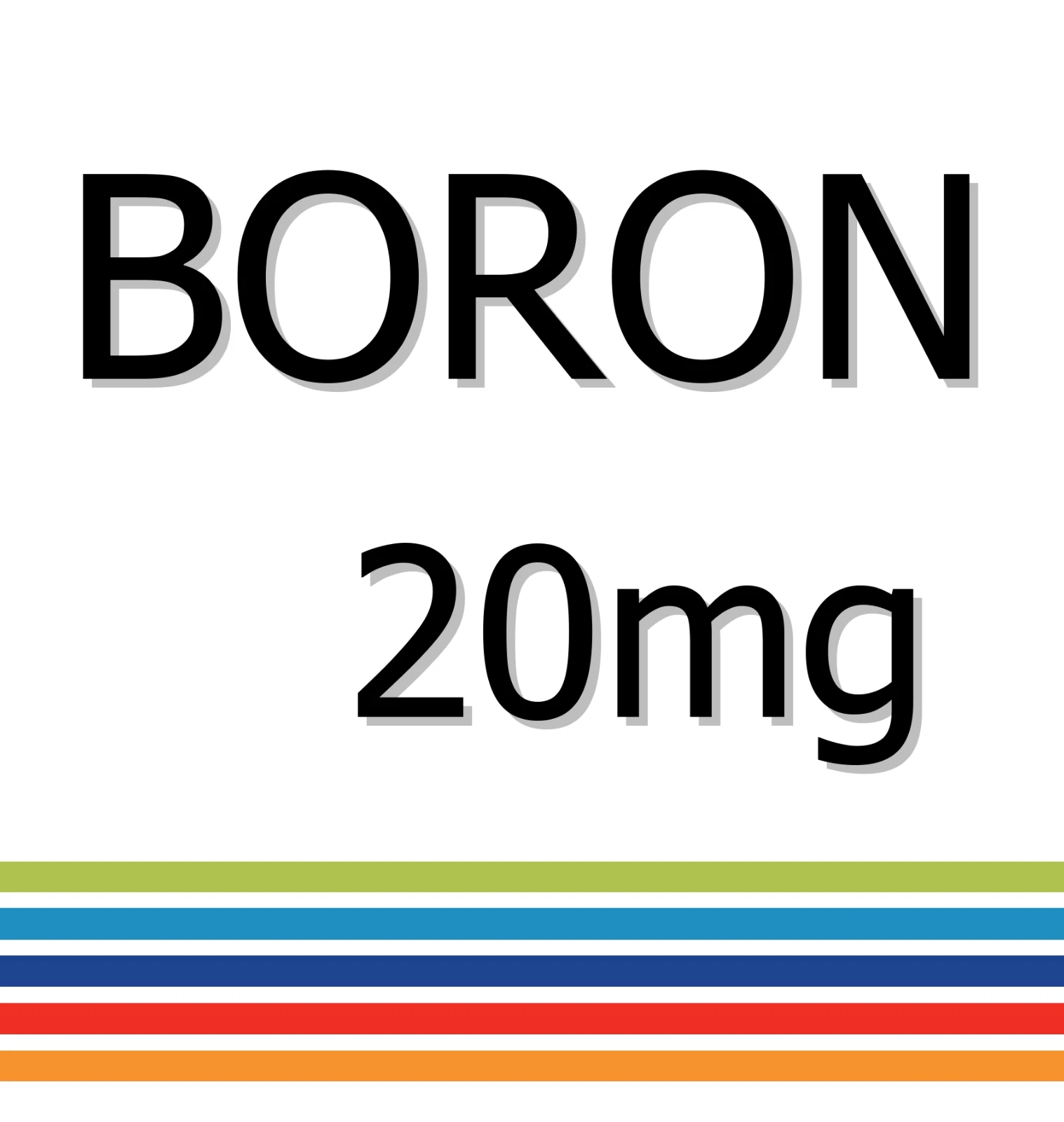 BORON 20mg x 90 Tablets - Hormone Balance