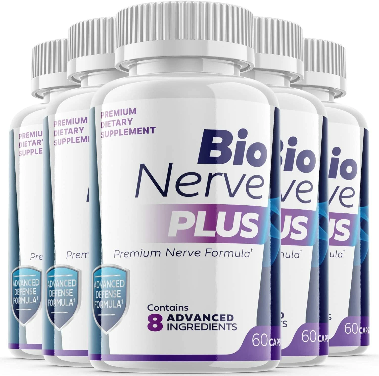 5-Bio Nerve Plus, Neuropathy Supplement Pills, Nerve Circulation and Pain Repair