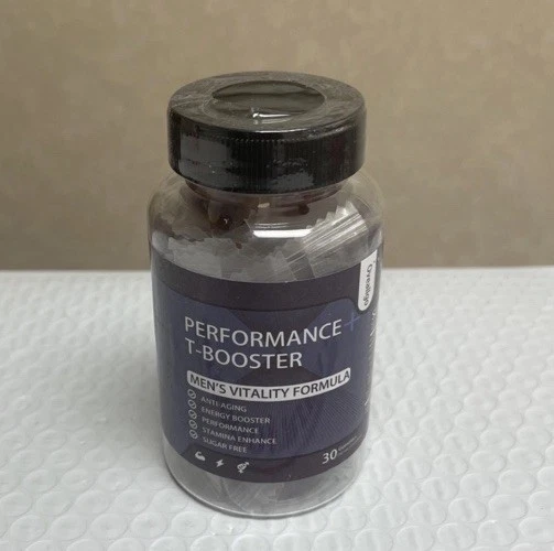 Oveallgo Active Men Performance T-Booster Gummies 30 Count Energy Boost, New!