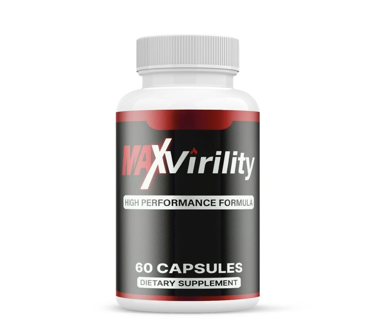 Max Virility píldoras de salud masculina para aumentar la resistencia y los niveles de energía 60ct