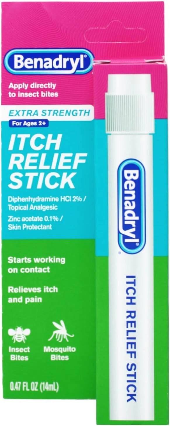 Benadryl Extra Strength Itch Relief Stick, 0.47 fl. oz