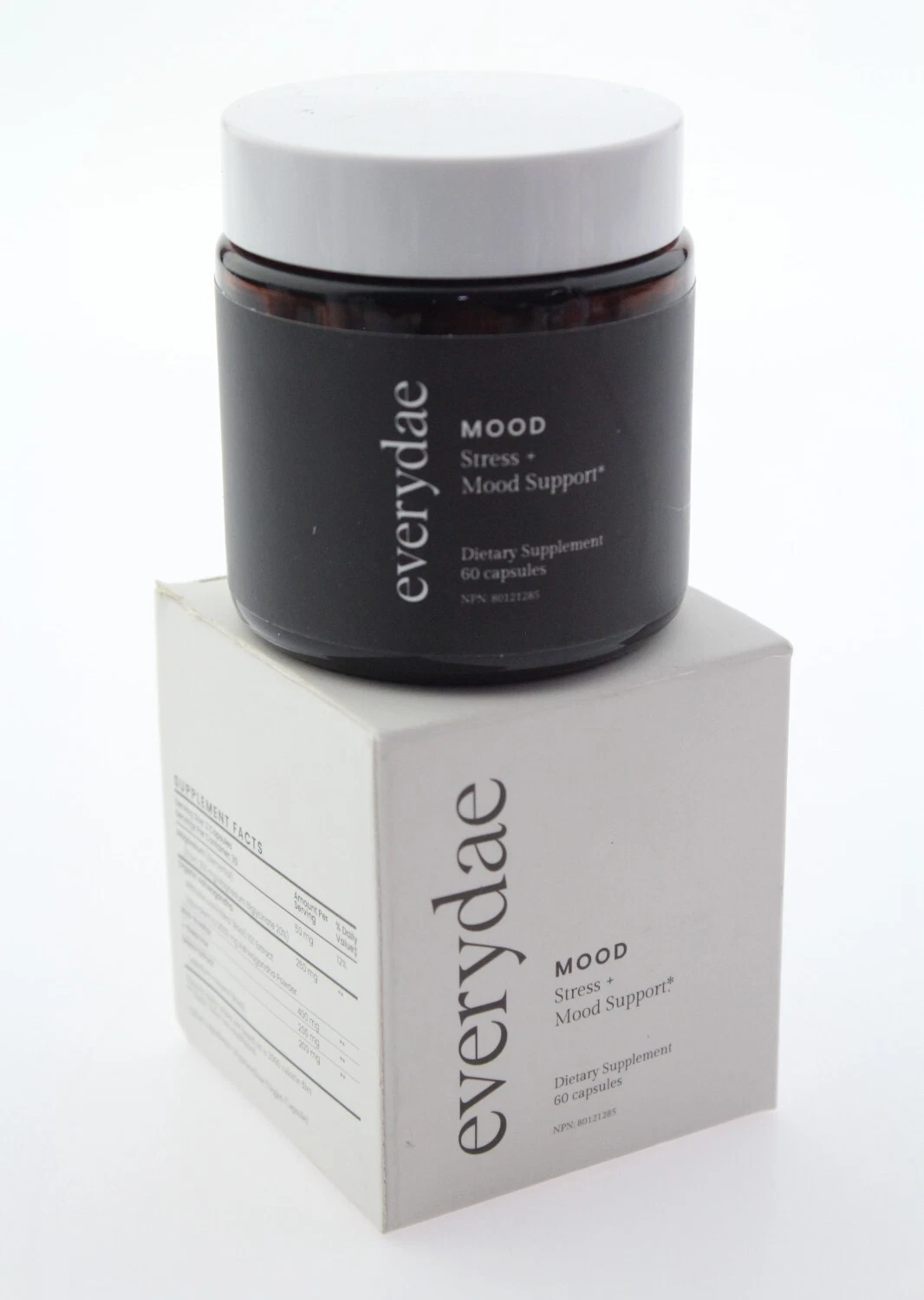 NEW / EVERYDAE MOOD - Stress + Mood Support - 60 Capsules - EXP: 03/2027