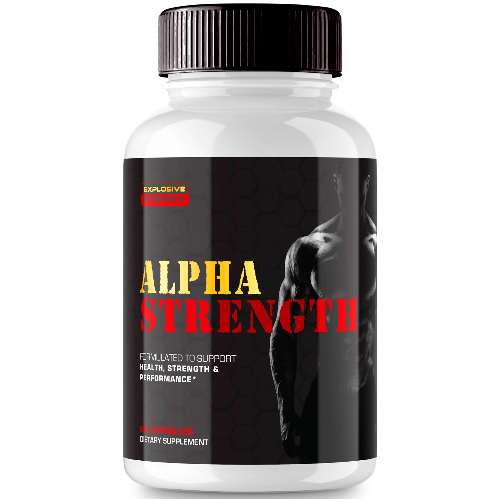Alpha Strength Capsules - Official Formula ( 1 Pack)