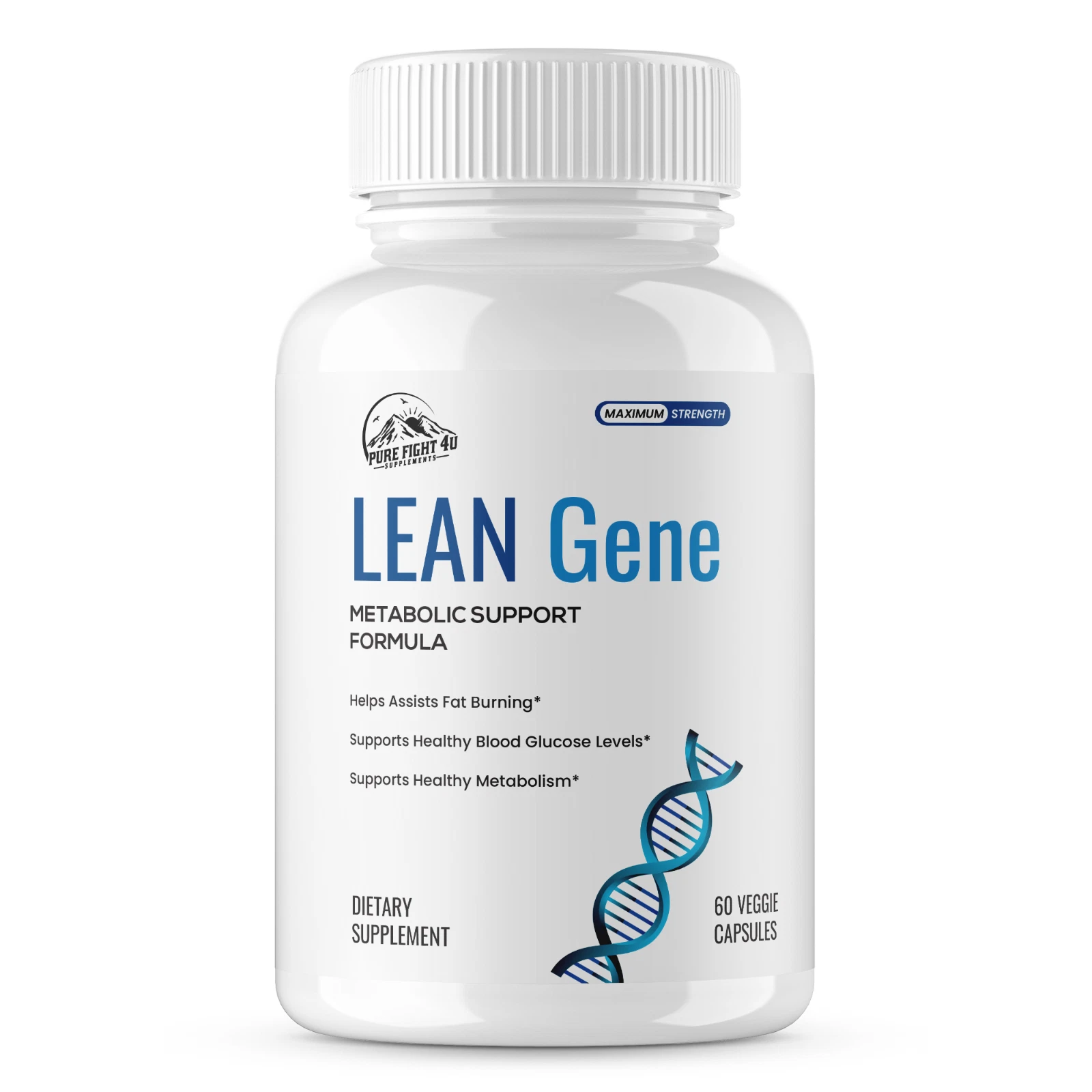 Lean Gene Metabolic Weight Loss Support Supplement - 60 Capsules