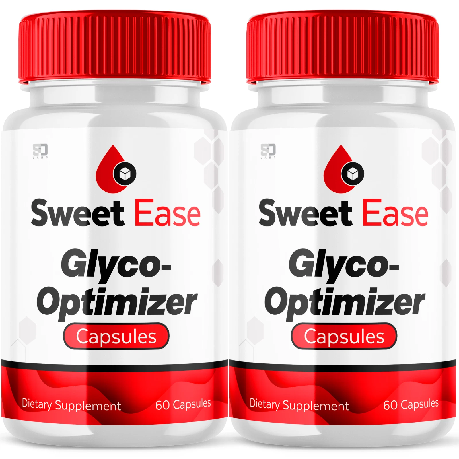 Sweet Ease Glyco Optimizer - Natural Glycogen Support Supplement (2 Pack)