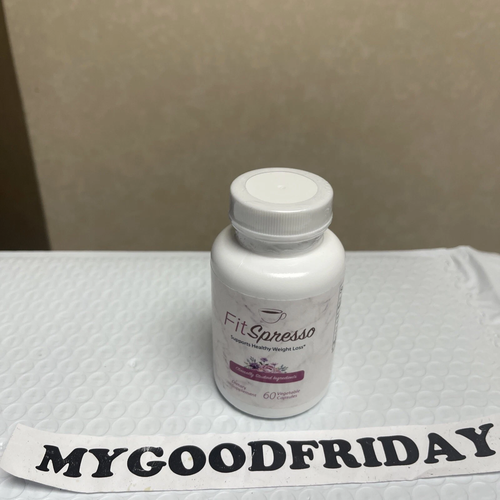 FitSpressa Supports Healthy Weight Loss 60 Vegetarian Capsules Exp:09/2026