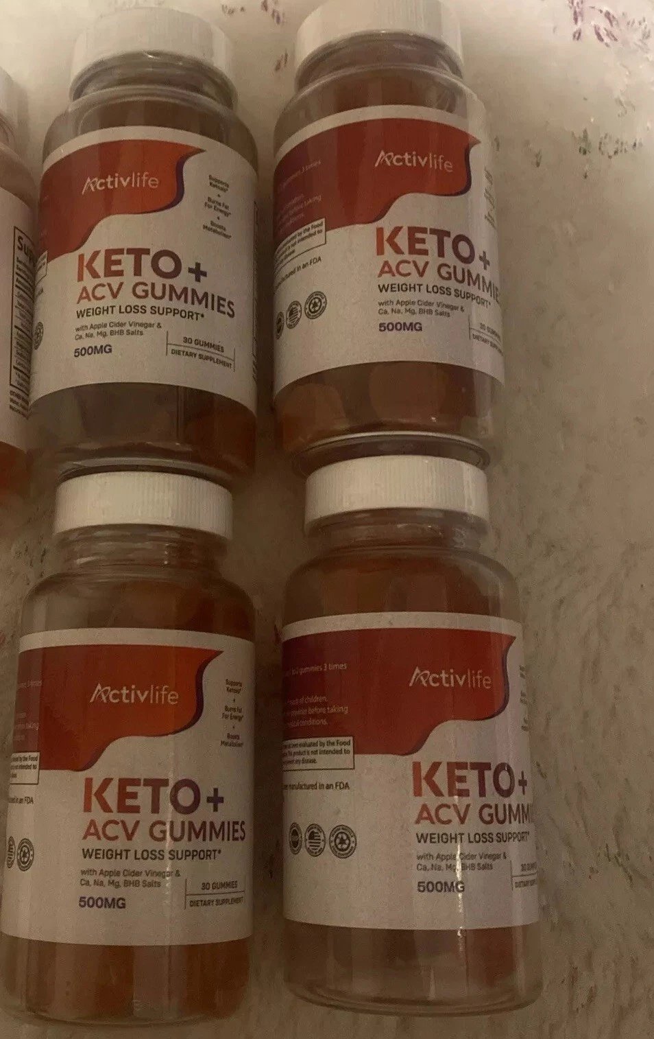 Activlife KETO+ACV GUMMIES 500MGEnergy,Weight Loss.,Fat Burning🔥💯GENUINE G8$🔥